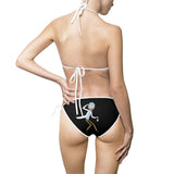 Rick and Morty Black Women's Bikini Swimsuit