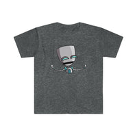 Invader Zim Robot Gir Men's Fitted Short Sleeve Tee