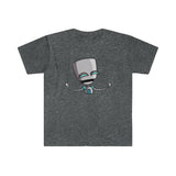 Invader Zim Robot Gir Men's Fitted Short Sleeve Tee