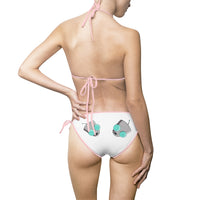 Invader Zim Gir White Women's Bikini Swimsuit