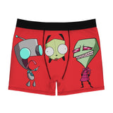 Invader Zim Red Men's Boxer Briefs