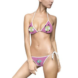 Invader Zim Gir Pink Women's Bikini Swimsuit