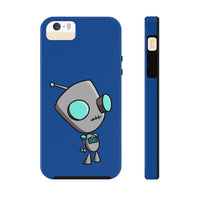 Invader Zim Blue Robot Gir Case Mate Tough Phone Cases