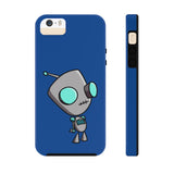 Invader Zim Blue Robot Gir Case Mate Tough Phone Cases