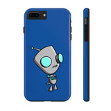 Invader Zim Blue Robot Gir Case Mate Tough Phone Cases