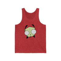 Invader Zim Gir Tanktop Workout Exercise Shirt