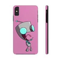 Invader Zim Pink Robot Gir Tongue Case Mate Tough Phone Cases
