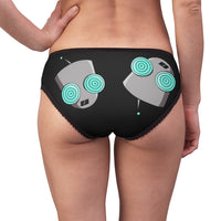Invader Zim Robot Gir Black Women's Panties