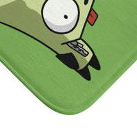 Invader Zim Gir Green Bath Mat