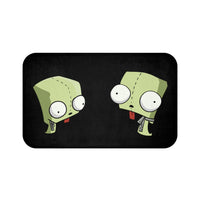 Invader Zim Gir Black Bath Mat