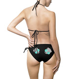 Invader Zim Gir Black Women's Bikini Swimsuit