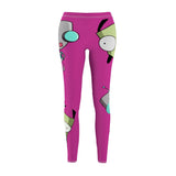 Invader Zim Fuscha Gir Women's Cut & Sew Casual Leggings