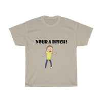 Rick and Morty funny tshirt Mortys the boss