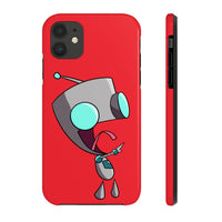 Invader Zim Red Robot Gir Tongue Case Mate Tough Phone Cases