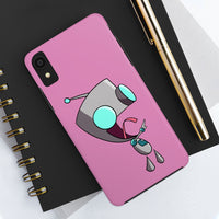 Invader Zim Pink Robot Gir Tongue Case Mate Tough Phone Cases