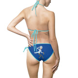 Rick and Morty Blue Women's Bikini Swimsuit