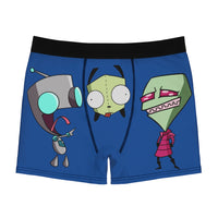 Invader Zim Blue Men's Boxer Briefs