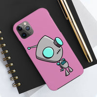 Invader Zim Pink Robot Gir Case Mate Tough Phone Cases