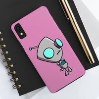 Invader Zim Pink Robot Gir Case Mate Tough Phone Cases