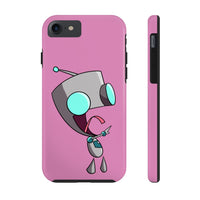 Invader Zim Pink Robot Gir Tongue Case Mate Tough Phone Cases