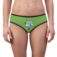 Invader Zim Robot Gir Green Women's Panties