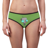 Invader Zim Robot Gir Green Women's Panties