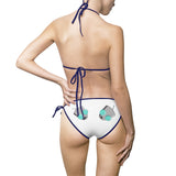 Invader Zim Gir White Women's Bikini Swimsuit