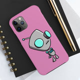 Invader Zim Pink Robot Gir Case Mate Tough Phone Cases