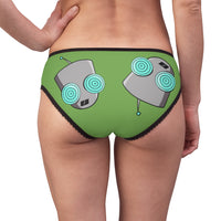 Invader Zim Robot Gir Green Women's Panties