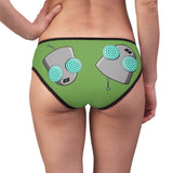 Invader Zim Robot Gir Green Women's Panties