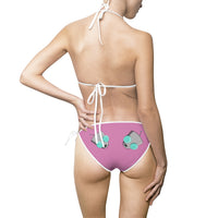 Invader Zim Gir Pink Women's Bikini Swimsuit