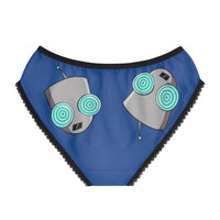 Invader Zim Robot Gir Blue Women's Panties
