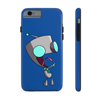 Invader Zim Blue Robot Gir Tongue Case Mate Tough Phone Cases