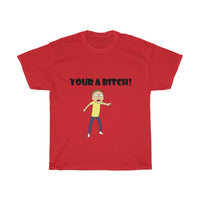 Rick and Morty funny tshirt Mortys the boss