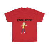 Rick and Morty funny tshirt Mortys the boss